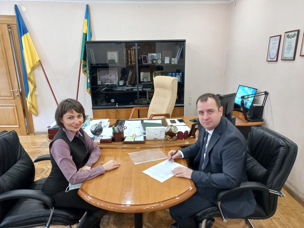 Договір про співпрацю між Університетом та Головним управлінням Державної казначейської служби України
